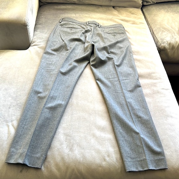 J. Crew Mens Dress Pants | size 34W x 32L | Slim Bedford | Grey - Picture 11 of 12